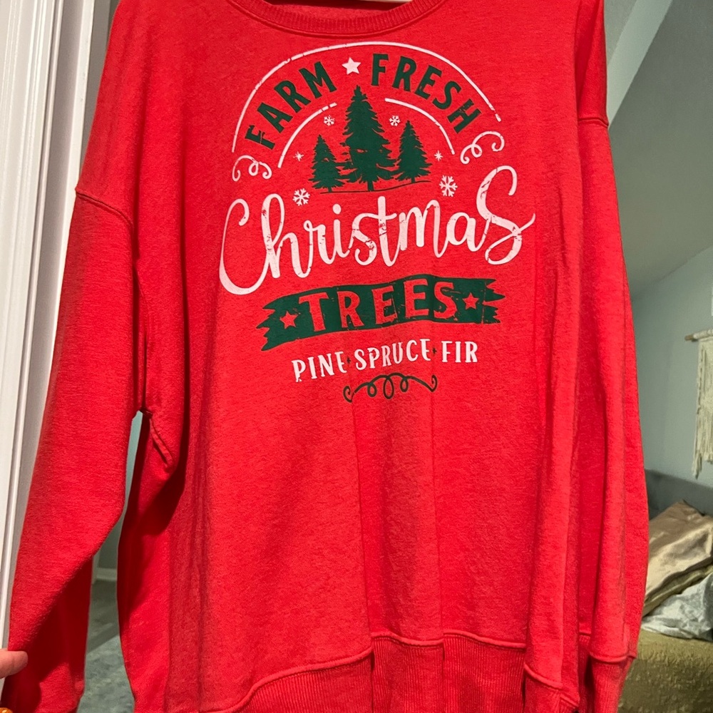 Holiday Time Festive Red Apparel - Picture 2 of 3